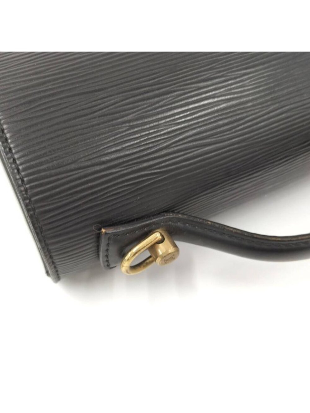 Louis Vuitton Monceau 28 Shoulder Bag Epi Noir Black - Picture 5 of 10